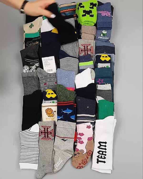 Фотография  431 - Носки дети СТОК зима#5 кг, ЛОТ №4870 оптом в Оренбурге и Оренбургской области