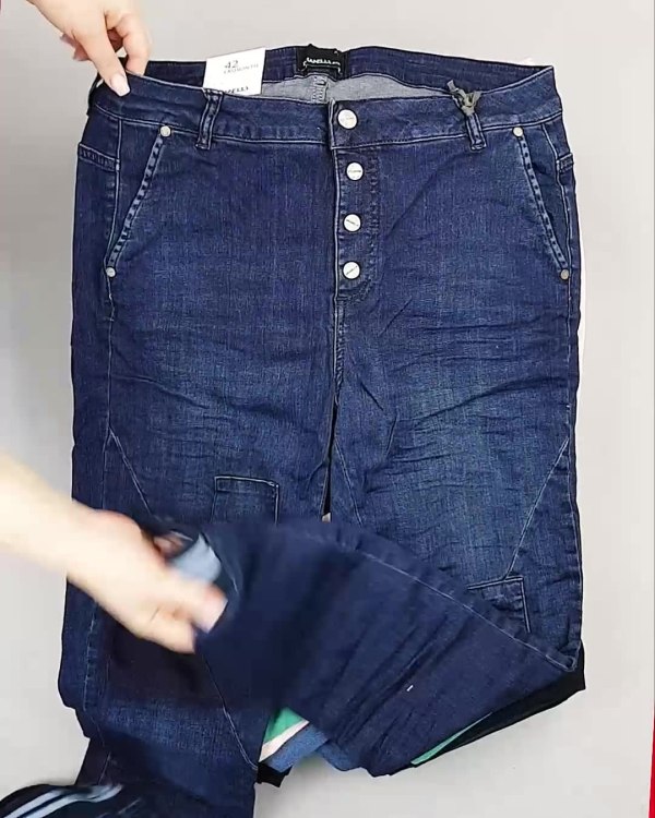 Фотография  896 - Джинсы DK Company 022024#10 кг, ЛОТ №5948 оптом в Оренбурге и Оренбургской области