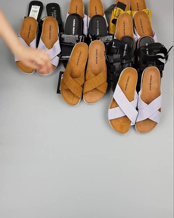 Фотография  446 - Обувь СТОК лето (сланцы) шт#21 шт, ЛОТ №6182 оптом в Оренбурге и Оренбургской области