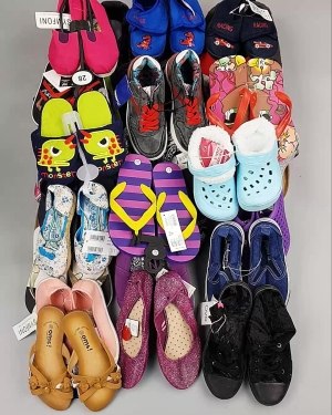 Фотография  908 - Обувь детская СТОК Summer#7,85 кг, ЛОТ №6196 оптом в Оренбурге и Оренбургской области