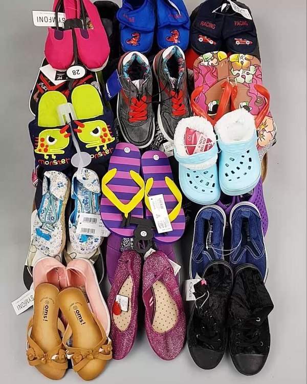 Фотография  310 - Обувь детская СТОК Summer#7,85 кг, ЛОТ №6196 оптом в Оренбурге и Оренбургской области