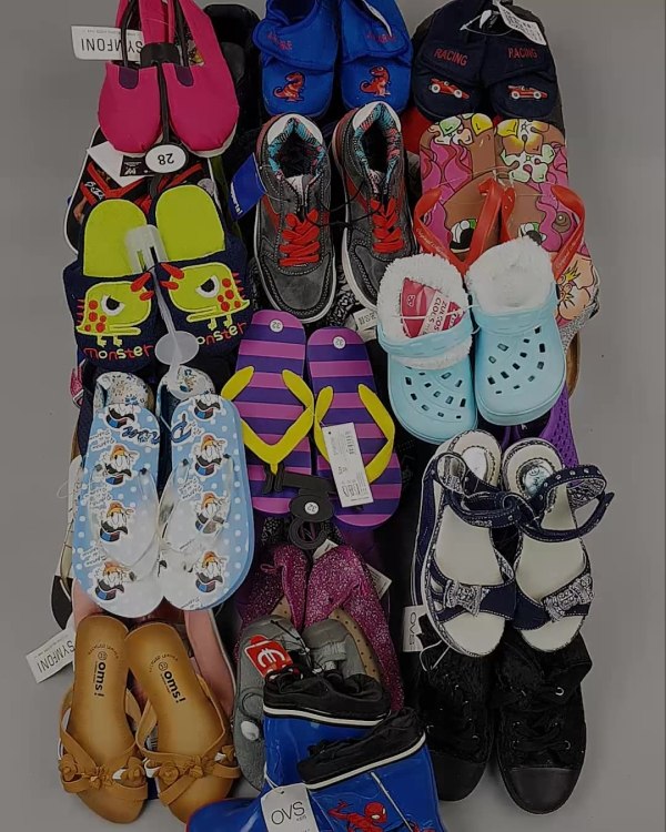 Фотография  688 - Обувь детская СТОК Summer#7,85 кг, ЛОТ №6196 оптом в Оренбурге и Оренбургской области