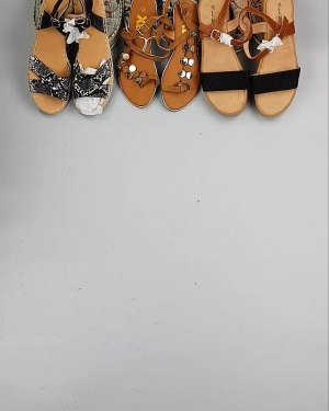 Фотография  127 - Обувь босоножки#10,5 кг, ЛОТ №6360 оптом в Оренбурге и Оренбургской области