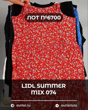 Купить LIDL Summer mix 074#15 кг, ЛОТ №6700 оптом в Оренбурге и Оренбургской области