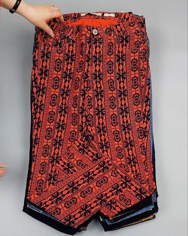 Фотография  943 - А 82202 Брюки женские (Fashion&Skinny Pants)#25 кг оптом в Оренбурге и Оренбургской области