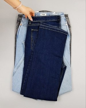 Фотография  468 - Джинсы WRANGLER м/ж#8,1 кг, ЛОТ №7011 оптом в Оренбурге и Оренбургской области