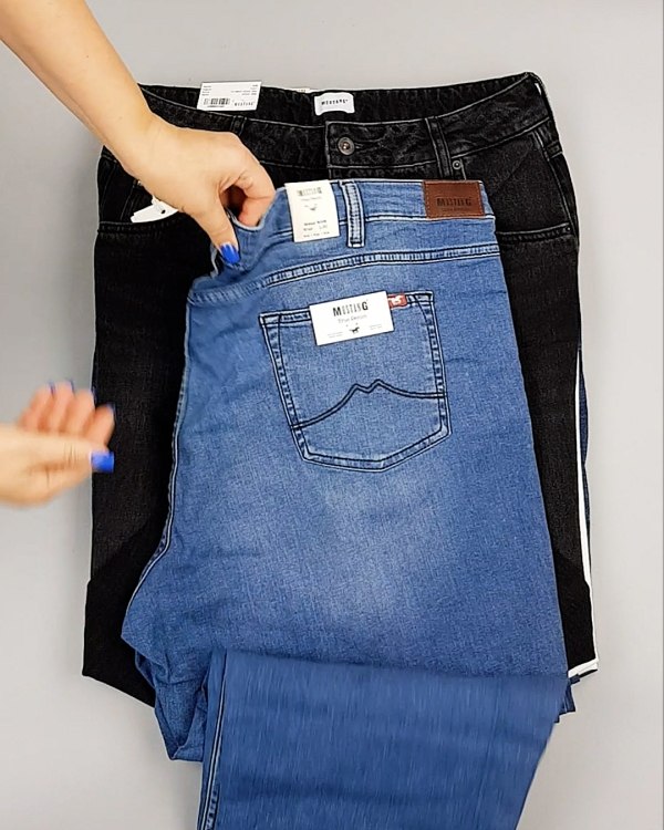 Фотография  820 - Джинсы MUSTANG м/ж#5 кг, ЛОТ №6960 оптом в Оренбурге и Оренбургской области