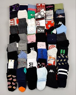 Купить Носки дети СТОК зима#5 кг, ЛОТ №6988 оптом в Оренбурге и Оренбургской области