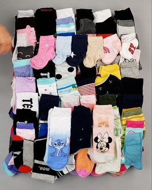 Фотография  250 - Носки дети СТОК лето#5 кг, ЛОТ №6993 оптом в Оренбурге и Оренбургской области