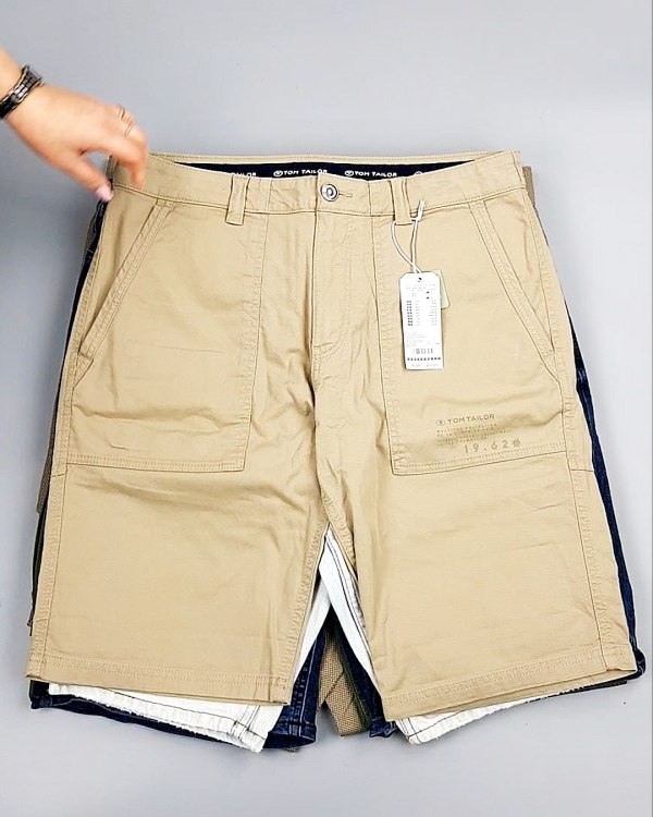 Фотография  579 - Шорты мужские TOM TAILOR 124#3,75 кг, ЛОТ №7600 оптом в Оренбурге и Оренбургской области