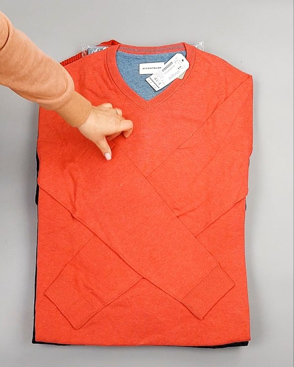 Фотография  412 - Джемпера легкие мужские TOM TAILOR 124#8,35 кг, ЛОТ №7605 оптом в Оренбурге и Оренбургской области