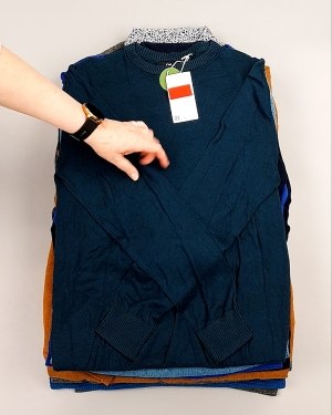 Фотография  500 - Джемпера легкие мужские C&A 025#7 кг, ЛОТ №7876 оптом в Оренбурге и Оренбургской области