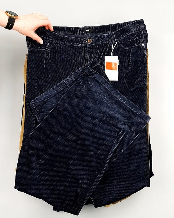 Фотография  615 - Брюки вельветовые м/ж C&A 025#10 кг, ЛОТ №7902 оптом в Оренбурге и Оренбургской области