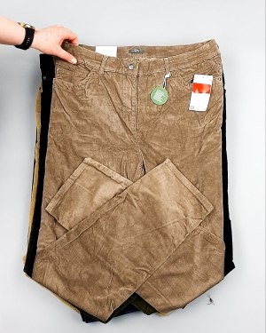 Фотография  510 - Брюки вельветовые м/ж C&A 025#10 кг, ЛОТ №7902 оптом в Оренбурге и Оренбургской области