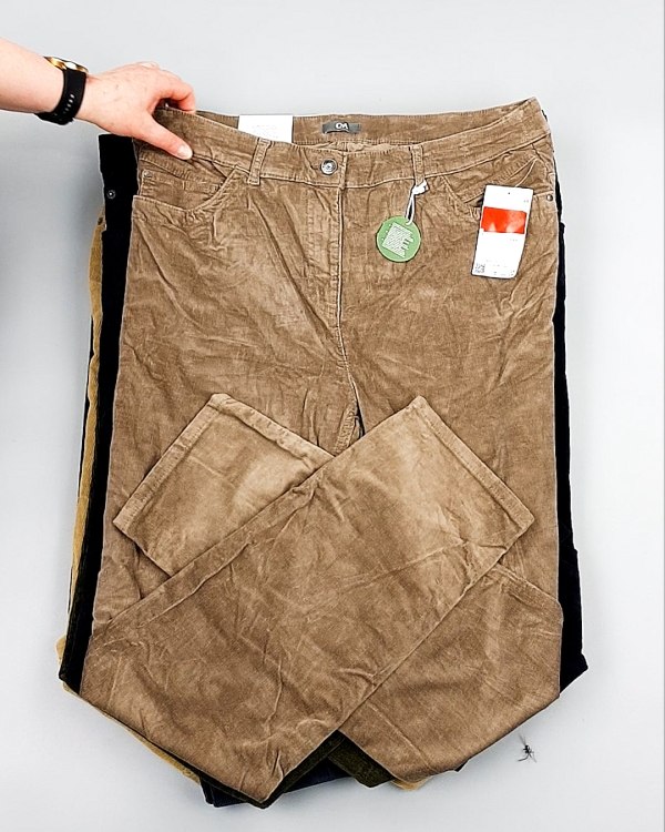 Фотография  965 - Брюки вельветовые м/ж C&A 025#10 кг, ЛОТ №7902 оптом в Оренбурге и Оренбургской области