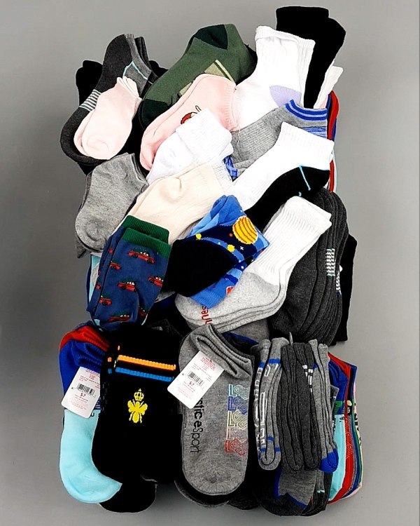 Фотография  724 - Носки дети лето CAN 084#5 кг, ЛОТ №8000 оптом в Оренбурге и Оренбургской области