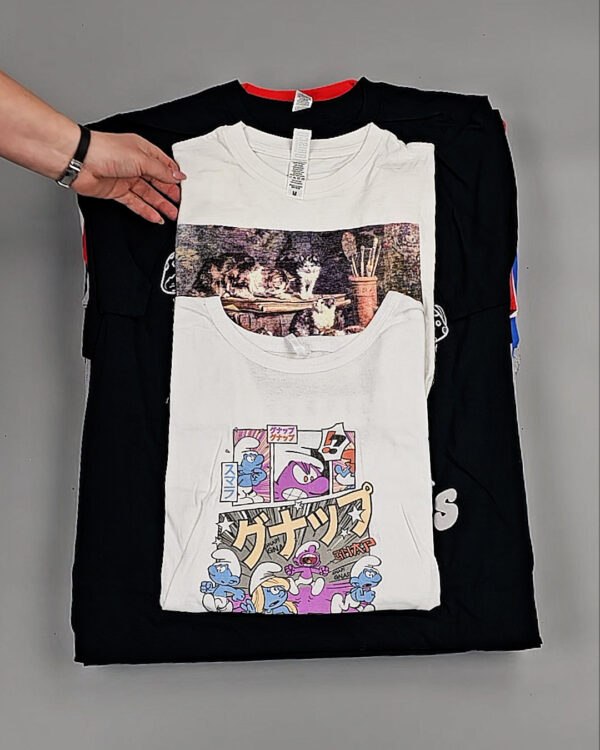 Фотография  611 - Футболки м/ж (Printed T-Shirts New)#5 кг, ЛОТ №8511 оптом в Оренбурге и Оренбургской области