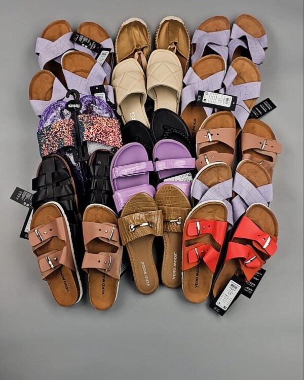 Фотография  593 - Обувь СТОК лето (сланцы) шт#18 шт, ЛОТ №8765 оптом в Оренбурге и Оренбургской области