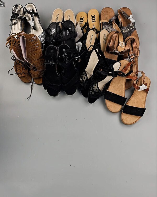 Фотография  584 - Обувь босоножки#11,6 кг, ЛОТ №8768 оптом в Оренбурге и Оренбургской области