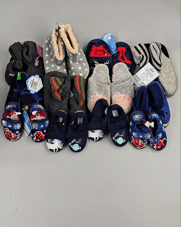 Фотография  496 - Обувь домашняя дети СТОК 065#3,2 кг, ЛОТ СТ-9727 оптом в Оренбурге и Оренбургской области