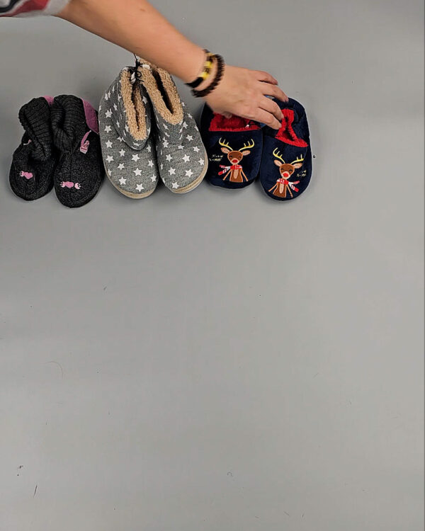 Фотография  972 - Обувь домашняя дети СТОК 065#3,2 кг, ЛОТ СТ-9727 оптом в Оренбурге и Оренбургской области