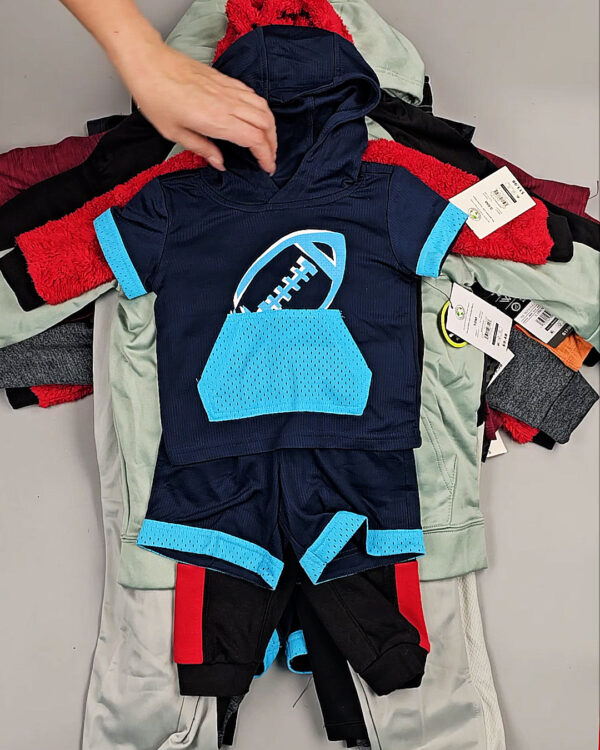 Фотография  309 - Спортивные костюмы дети CAN#6 кг, ЛОТ СТ-9737 оптом в Оренбурге и Оренбургской области